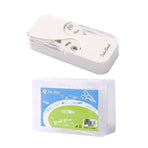 Portable Automatic Floss Dispenser, Travel Disposable Dental Floss Storage Box—White