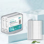 200-count, dental floss refill pack, disposable polymer dental floss—portable dental floss storage