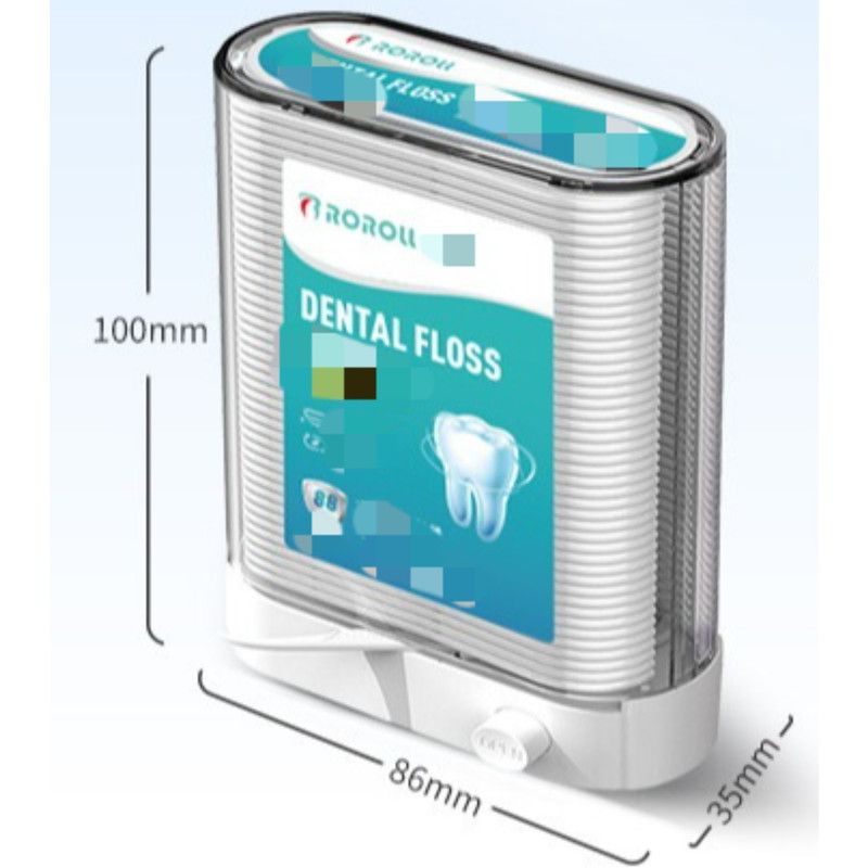 Automatic Dental Floss Dispenser, 88-Count Pack, Disposable Polymer Dental Floss