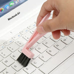 5-in-1 Cleaning Squeegee, Multi-purpose Cleaner for Countertops, Glass, and Gaps—Pink