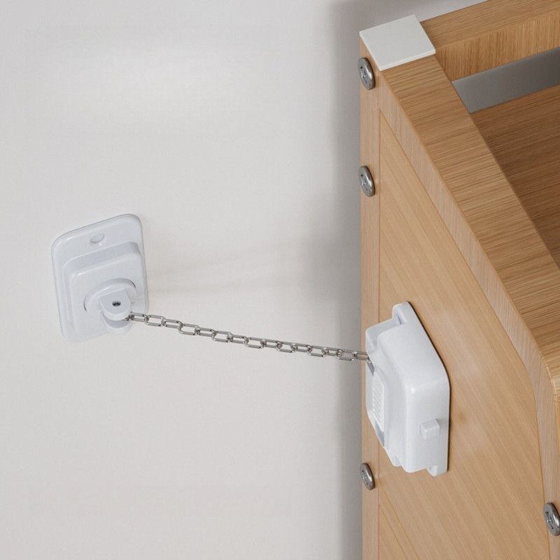No Drill Furniture Anti-tip Anchor, Safety Cabinet Bookshelf Anti-Fall Lock
