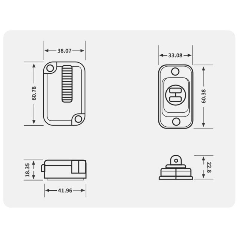 No Drill Furniture Anti-tip Anchor, Safety Cabinet Bookshelf Anti-Fall Lock