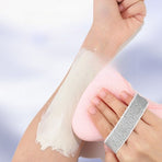 Facial Sponge, Thickened Bath & Makeup Remover Cleaning Sponge—Ultra-Soft Material—Green