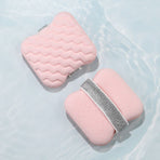 Facial Sponge, Thickened Bath & Makeup Remover Cleaning Sponge—Ultra-Soft Material—Pink