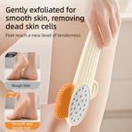 2-in-1 Foot File, Dead Skin & Callus Remover, Foot Scrubber for Hard Heel Skin—Green
