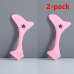 Eye Makeup Aid, 2-in-1 Beauty Tool for Eyeliner, Eyeshadow & Mascara—2-Pack—Pink