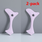 Eye Makeup Aid, 2-in-1 Beauty Tool for Eyeliner, Eyeshadow & Mascara—2-Pack—Purple