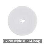 Velcro Cable Ties, Reusable Wire Organizer for Home & Office Cable Management—White