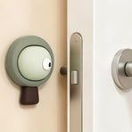 Forest Bumper Pad, Soft Rubber Door Handle Anti-Collision Sticker—Dark Green