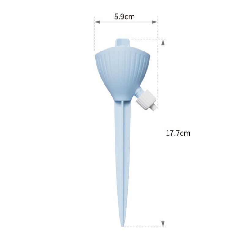 Automatic Plant Waterer, Adjustable Drip Irrigation Device for Potted Plants—White