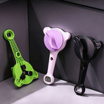 4-in-1 Multi-Function Can Opener, Essential Kitchen Tool for Opening Lids, Multi-Size Bottle Opener - Purple