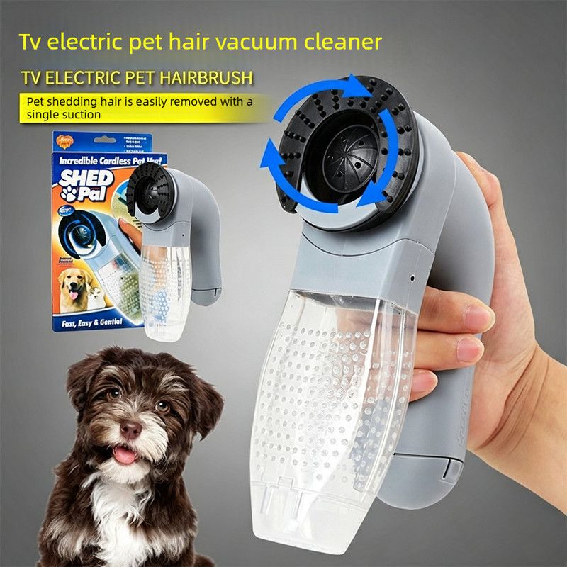 Electric Portable Pet Grooming Brush