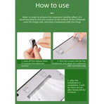 2‑Pack One‑Level Foldable Laptop Stand Invisible Portable Notebook Cooling Feet with Nano Adhesive for Desk Use-Silver