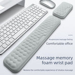 Memory Foam Mouse Pad with Wrist Rest