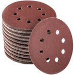 125mm 8 Hole Sanding Discs P100 Grit Hook and Loop Orbital Sander Sandpaper 100 Pack