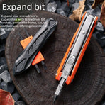 Outdoor Multi Tool Pliers Foldable Multi-function Pocket Survival Tool with Bits Set