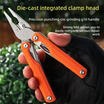 Outdoor Multi Tool Pliers Foldable Multi-function Pocket Survival Tool with Bits Set