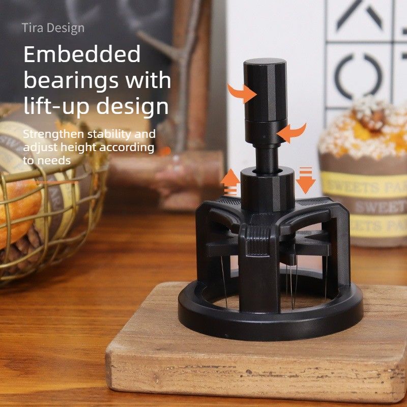 58mm Professional Rotating WDT Coffee Distribution Needle Espresso Powder Leveling Tool for 58mm Portafilter