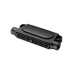 Powerful Car Seat Backrest Fan, USB Rechargeable for Vehicle-black