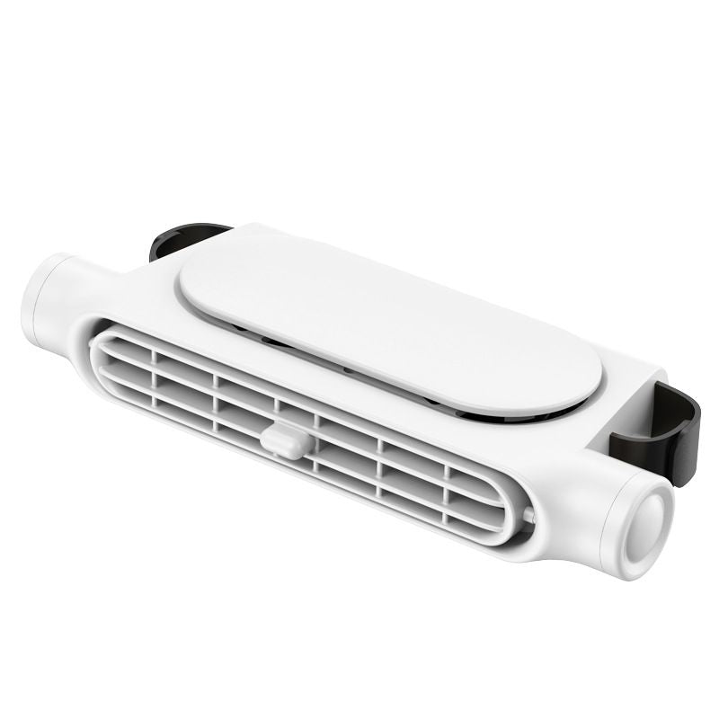 Powerful Car Seat Backrest Fan, USB Rechargeable for Vehicle-white