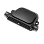 Powerful Car Seat Fan, USB Rechargeable-black