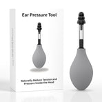Ear Pressure Relief Tool Handheld Ear Pressure Reducer for Head Tension Discomfort Relief-gray