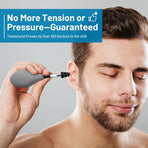 Ear Pressure Relief Tool Handheld Ear Pressure Reducer for Head Tension Discomfort Relief-black
