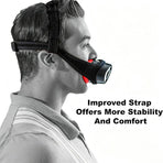 Vocal Stress Relief Mouth Training Device with Adjustable Head Strap, Voice Projection Jaw Posture Corrector, Speech Singing Vocal Training Aid