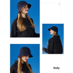 Unisex Quick-Dry Waterproof Bucket Hat – Outdoor Sun Protection Visor Hat – Gray