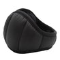 Foldable Windproof Thermal Earmuffs, Water Resistant Warm Ear Warmers for Winter Commuting & Cycling-black