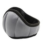Foldable Windproof Thermal Earmuffs, Water Resistant Warm Ear Warmers for Winter Commuting & Cycling-light grey