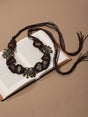 Boho Coin Turquoise Macrame Wide Waist Belt Hand Woven Fringe Drawstring Ethnic Dress Cincher Sash
