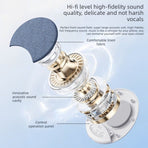Bedside Sleep Bluetooth Speaker White Noise Machine Timed Playback Meditation Sleep Aid Stereo Speaker