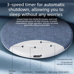 Bedside Sleep Bluetooth Speaker White Noise Machine Timed Playback Meditation Sleep Aid Stereo Speaker