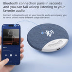 Bedside Sleep Bluetooth Speaker White Noise Machine Timed Playback Meditation Sleep Aid Stereo Speaker