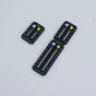 Portable Tennis Score Keeper Slide Score Counter for Tennis Game Match Scoring Record-black