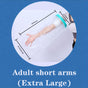 Extra Large Adult Short Arm Waterproof Cast Cover Shower Bandage Protector Oversize Wrist Forearm Broken Wound Bath Sleeve