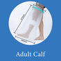 Adult Calf Waterproof Cast Cover Shower Bandage Protector Broken Lower Leg Calf Wound Bath Sleeve