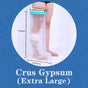 Extra Large Adult Calf Leg Waterproof Cast Cover Shower Oversize Broken Leg Gypsum Bandage Bath Protector