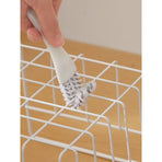 Long Handle BBQ Grill Cleaning Brush Stiff Bristle Barbecue Grid Cleaner Scraper Tool for Outdoor Grill