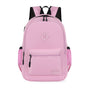 Casual School Backpack with USB Charging Port, Water Resistant Daypack for Uni Students & Daily Commute-pink