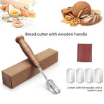 Bread Scoring Lame Tool Kit with Replacement Blades, Artisan Sourdough Bread Baking Gadget for Home Bakers