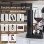 Rechargeable Electric Wine Opener Gift Set, Complete Wine Accessory Kit for Home Use & Wine Lovers Present