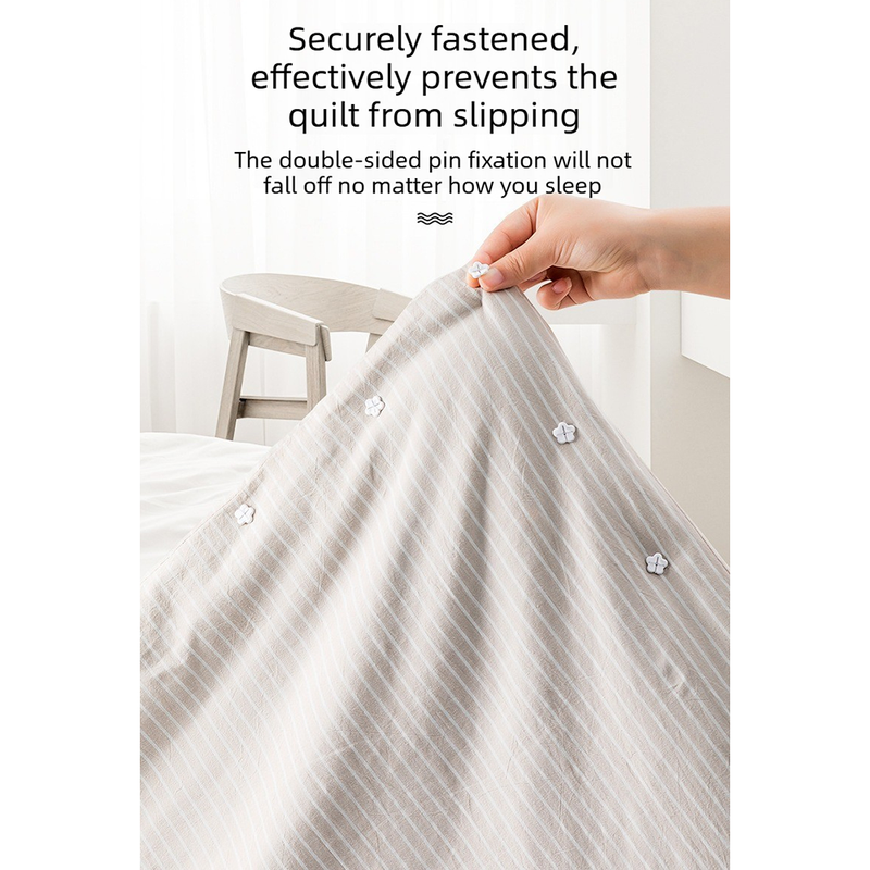 Bed Sheet Holder – Anti-Slip Silicone Fasteners