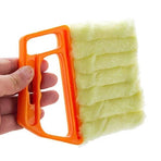 Multi-Purpose Blind Cleaner Brush – Dust Remover for Air Conditioner, Fan, and Narrow Gaps-orange
