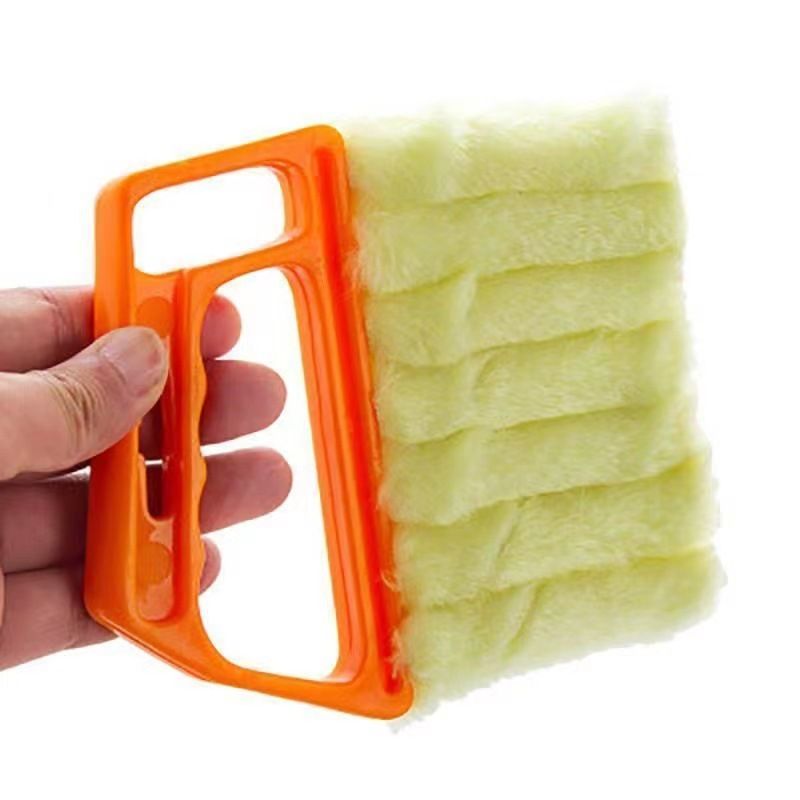 Multi-Purpose Blind Cleaner Brush – Dust Remover for Air Conditioner, Fan, and Narrow Gaps-orange