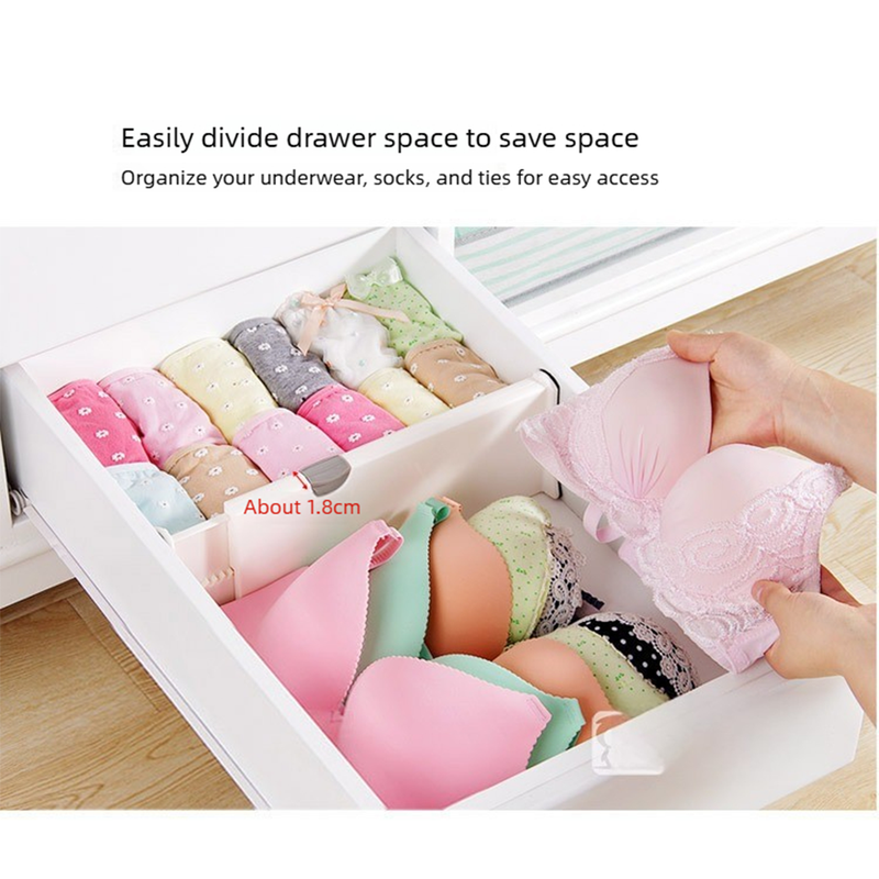 Drawer Divider Organizer for Kitchen, Closet, and More-large-10*54.2cm