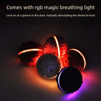 LED Colorful Vibrating Bouncing Ball Pet Toy-blue