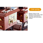 Vintage Sewing Machine Model Music Box Ornament Creative Gift