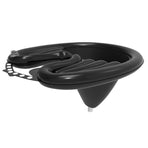 Inflatable Shampoo Basin for Lying Down – Suitable for Pregnant Women,  and the Elderly-black
